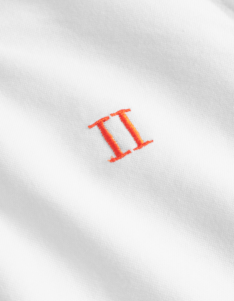 Les Deux Konrad Contrast Oxford Shirt - White