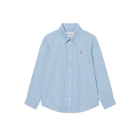 Les Deux Konrad Contrast Oxford Shirt - Light Blue