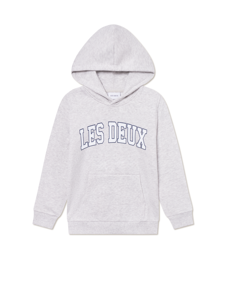 Les Deux Aidan Hoodie - Snow Melange