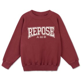 Repose Raglan Sweater - Royal Burgundy
