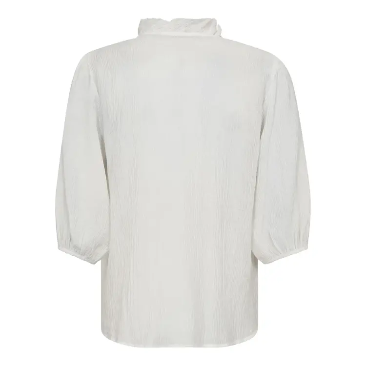 Co'Couture Anika Frill Shirt - Offwhite