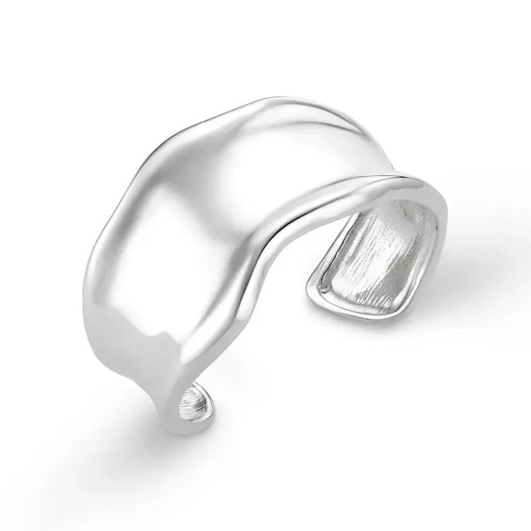 Statement organic Molton Metal C silver