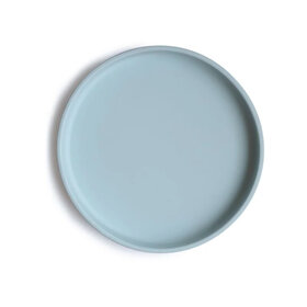 Mushie Silicone Plate - Powder Blue