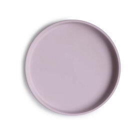 Mushie Silicone Plate - Soft Lilac