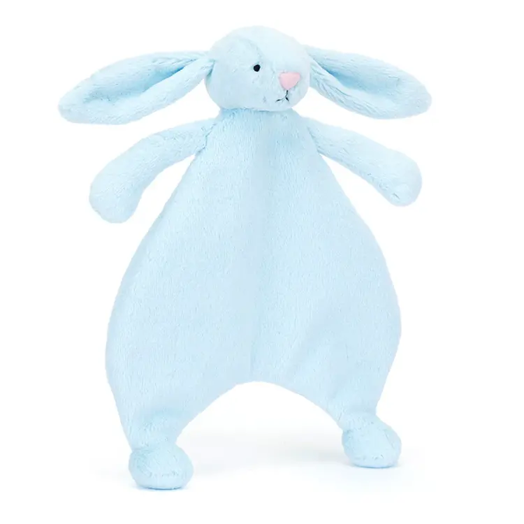 Jellycat Bashful Blue Bunny comforter