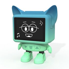Dancing Clock - Blue
