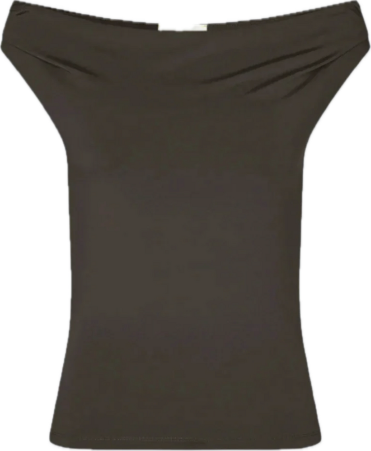 Modström HimaMD OffShoulder Top - Seal Brown