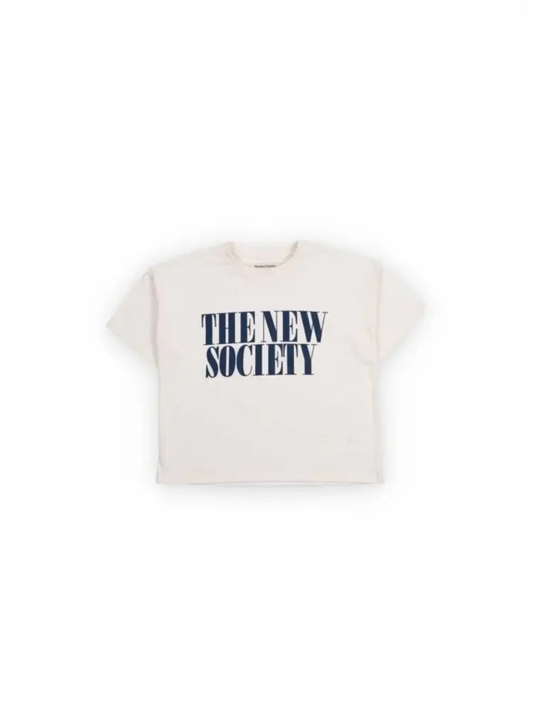 The New Society Mica T-Shirt - Moonlight White