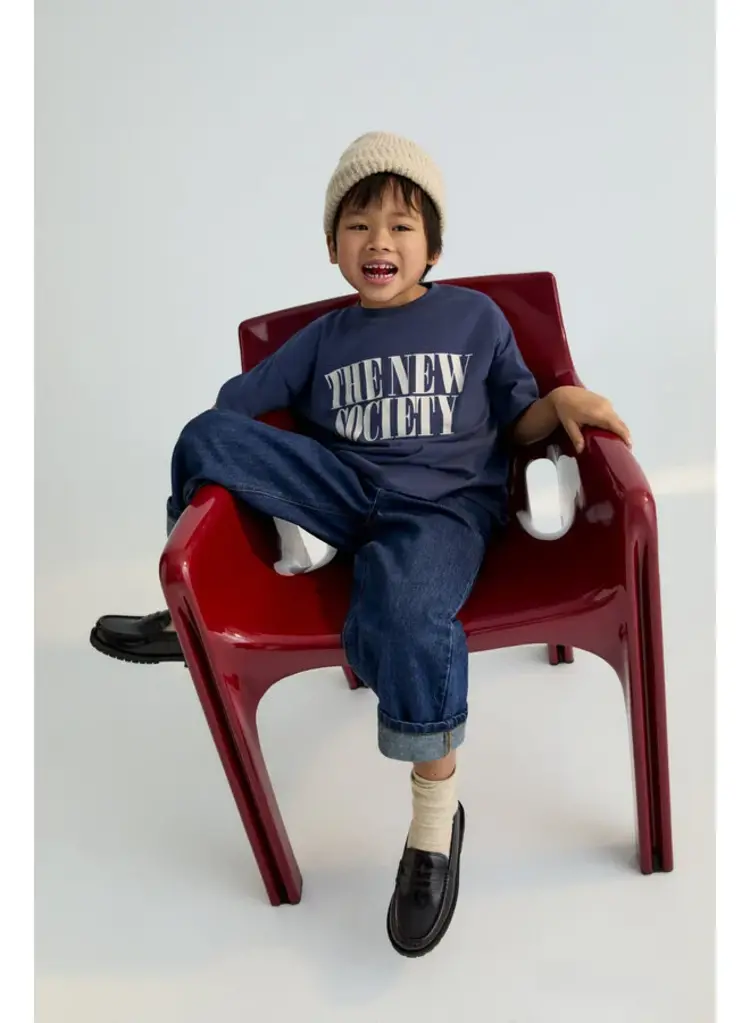 The New Society Mica Sweatshirt - Infinite Navy