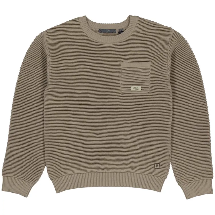 LEVV Sweater Veto - Taupe