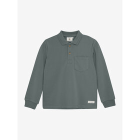 Enfant Polo LS - Balsam Green