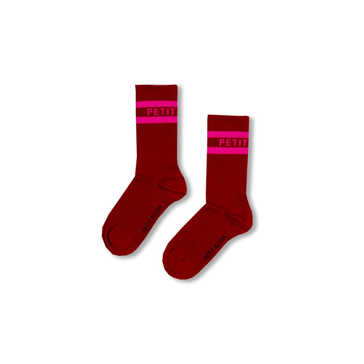 Petit Blush Sport Socks - Red/Pink