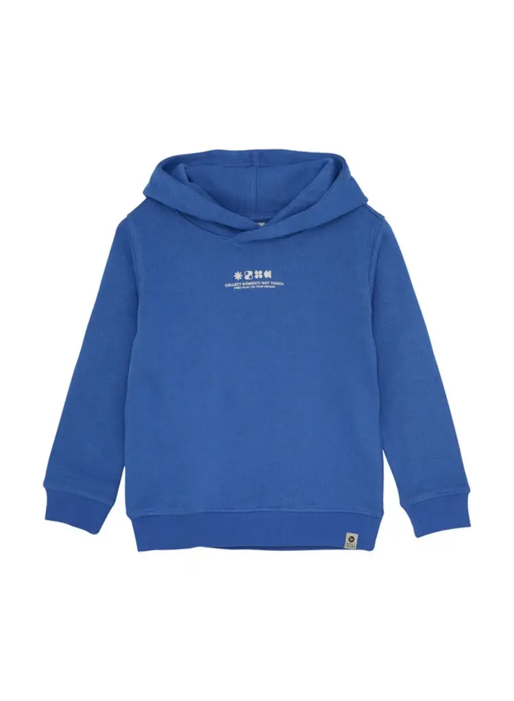 Daily7 Hoodie Backprint - Dusty Kobalt