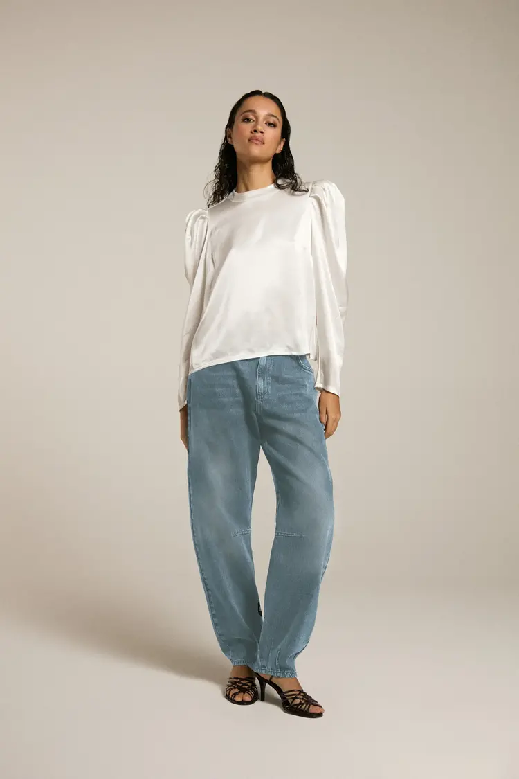 Homage Amber Balloon Jeans - Heavy Blue