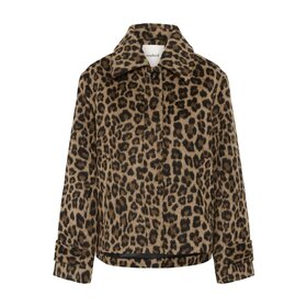 Soaked Leony Akeleje Jacket - Leopard Jaquard