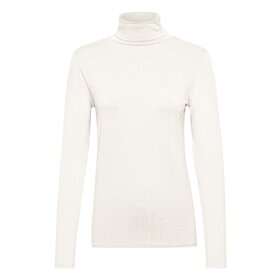 Soaked Hanadi Rollneck LS - Whisper White