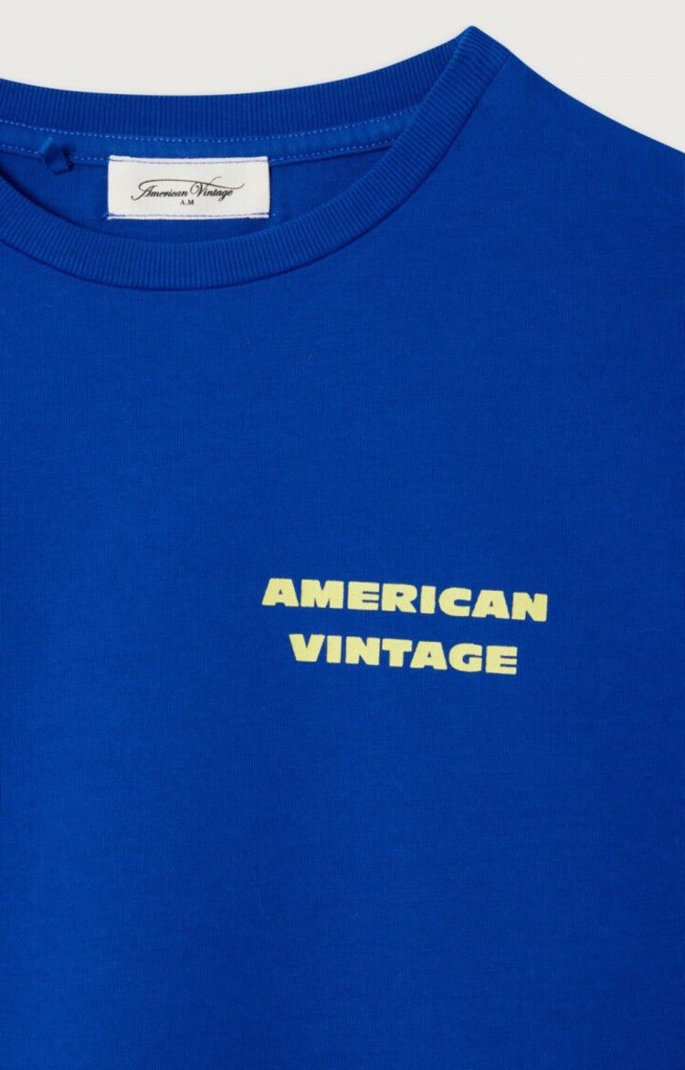 American Vintage T-Shirt fizvalley - Indigo Vintage