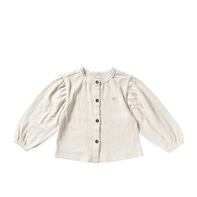 YourWishes Wavy Cliff Blouse - Birch