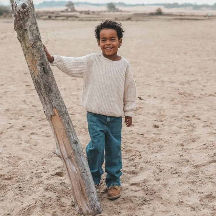 YourWishes Knit Chunky Sweater - Sand