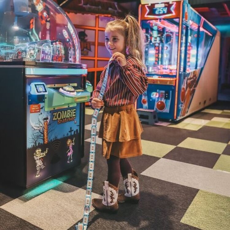 YourWishes Velvet Jersey Skirt - Bone brown