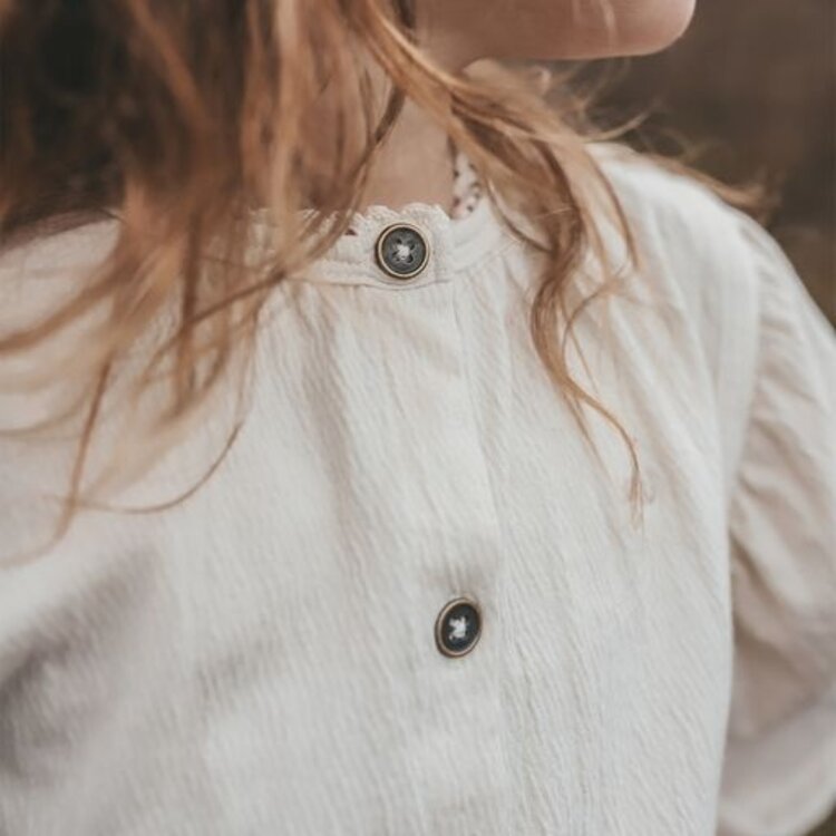 YourWishes Wavy Cliff Blouse - Birch