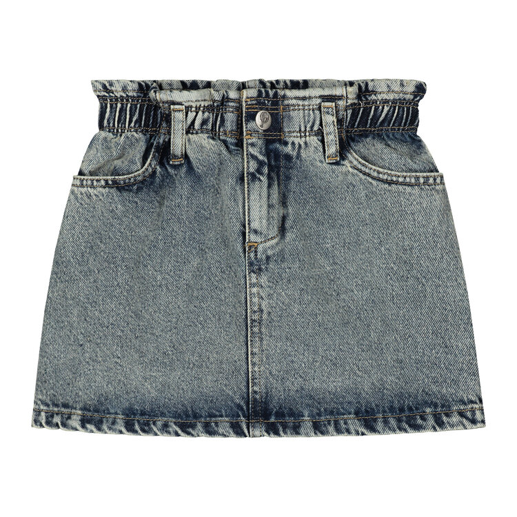 Charlie Petite Jada Skirt - Vintage Blue