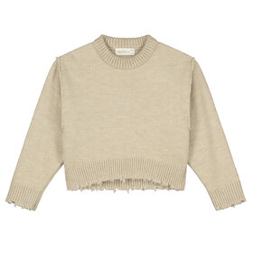 Charlie Petite Joan Sweater - Beige Melange