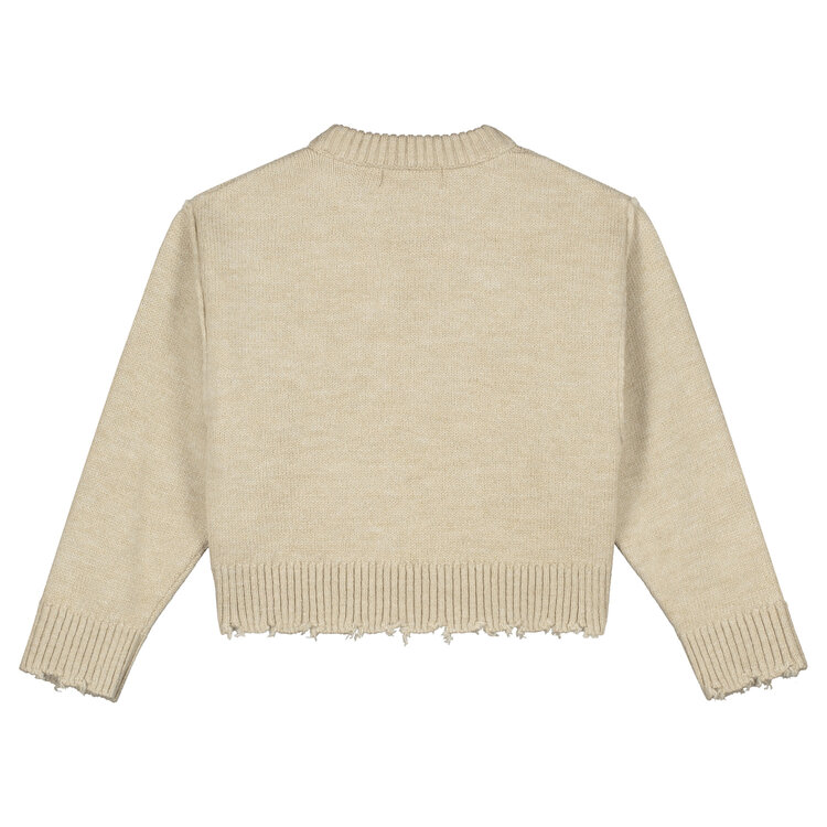 Charlie Petite Joan Sweater - Beige Melange