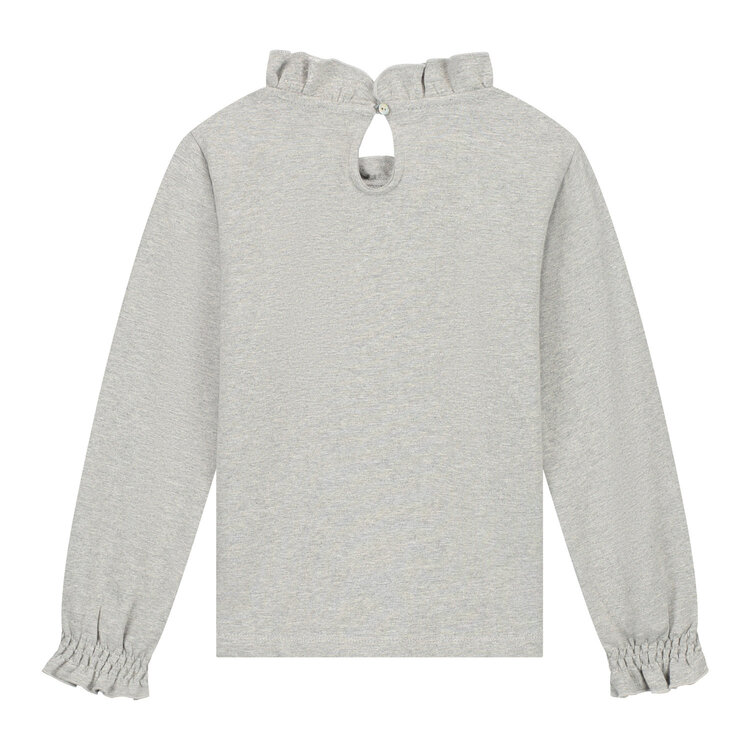 Charlie Petite Juniper Longsleeve - Grey Melange