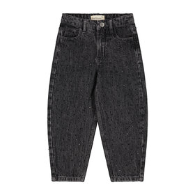 Charlie Petite Lou Balloon Jeans - Black