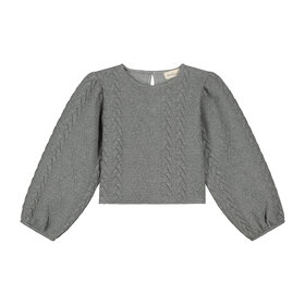 Charlie Petite Nena Blouse - Grey melange