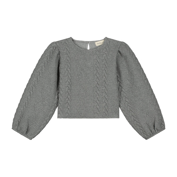 Charlie Petite Nena Blouse - Grey melange