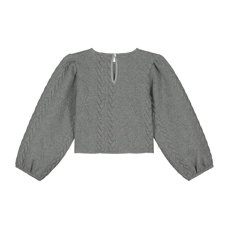 Charlie Petite Nena Blouse - Grey melange