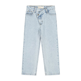 Charlie Petite Noelle Crisscross Jeans - Light Blue