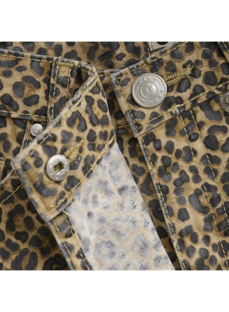 Daily7 Twill Skort Animal - Latte Sand