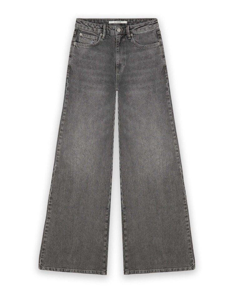 Homage Rosie Extra Wide Leg Jeans - Random Washed Grey