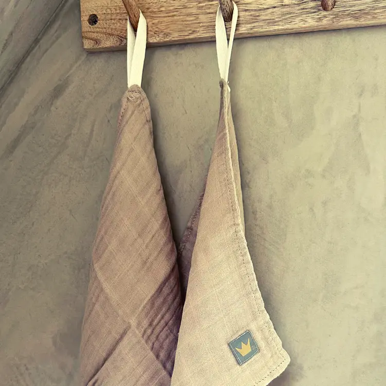 Sweet little crown 2-Pack Speendoekje - The Sandy