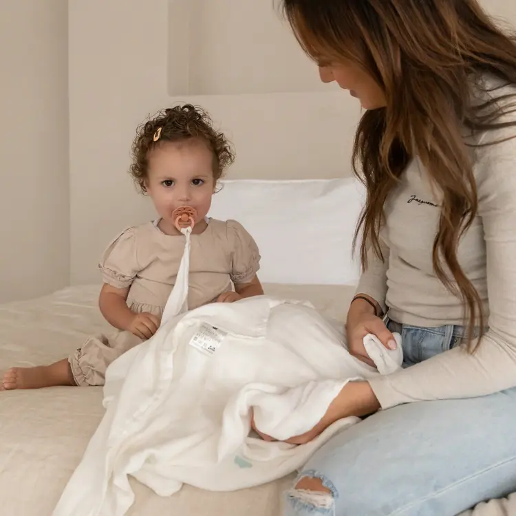 Sweet little crown 2-Pack Speendoekje - The Cloud