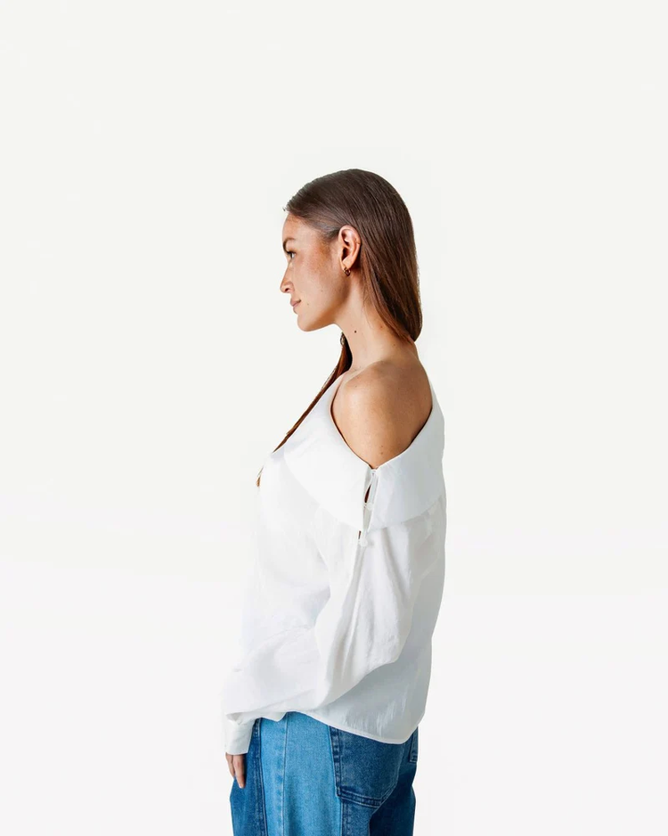 Another Label Dezi Top - Offwhite