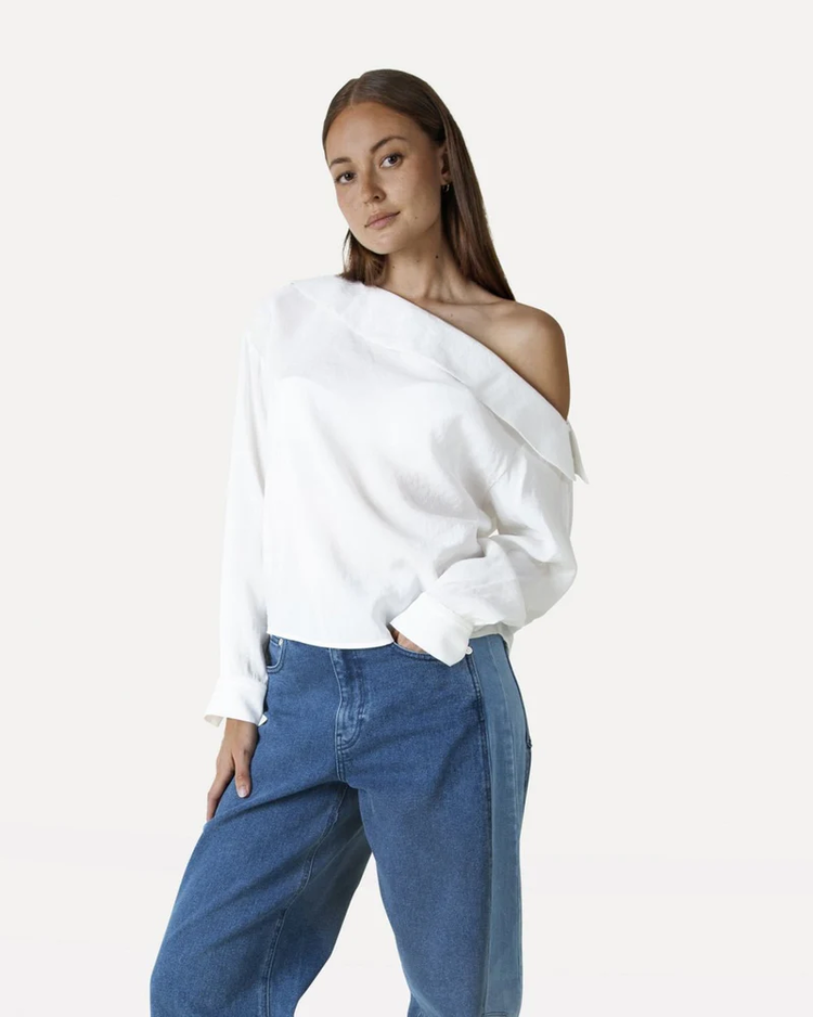 Another Label Dezi Top - Offwhite