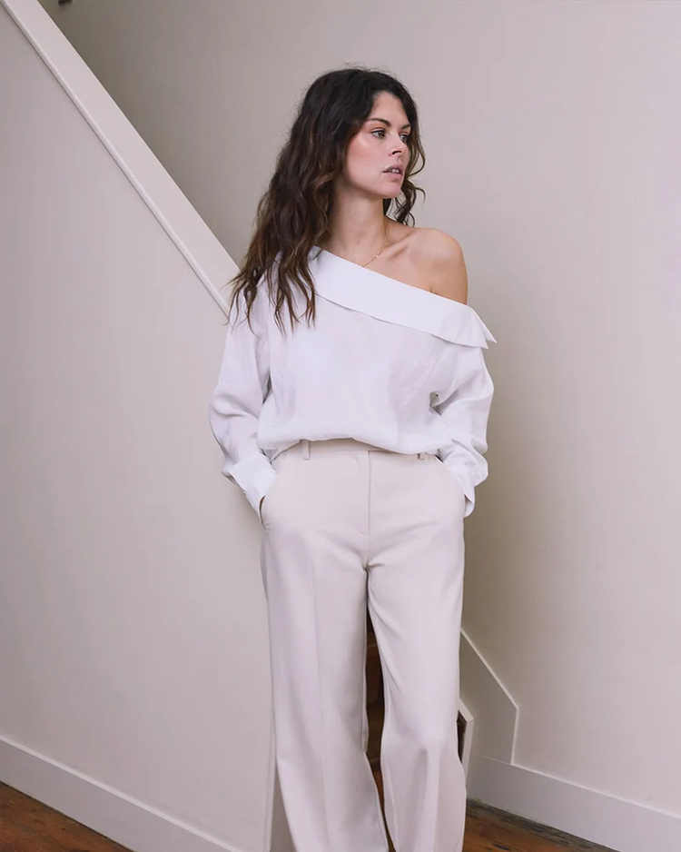 Another Label Dezi Top - Offwhite