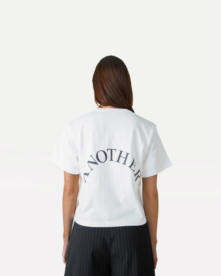 Another Label Gina Amsterdam Tee - Offwhite