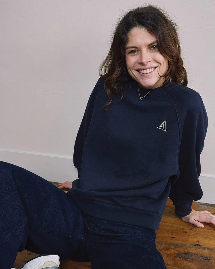 Another Label Niya Amsterdam Sweater - Night Sky