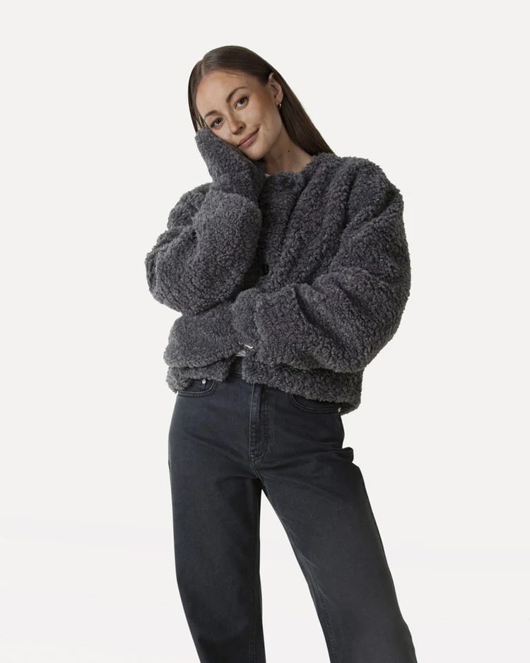 Another Label Michelle Jacket - Charcoal