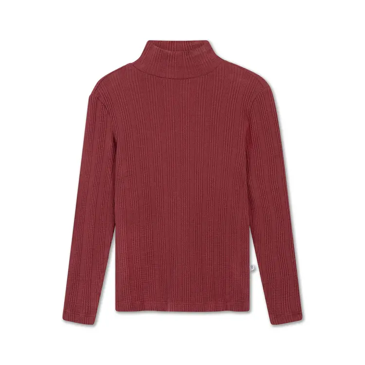 Repose Turtle  Neck - Royal Burgundy