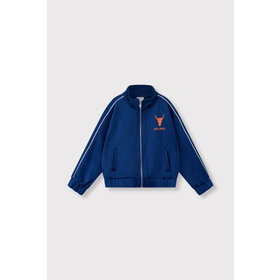 Alix the label Kids Knitted training jacket - Intense Blue