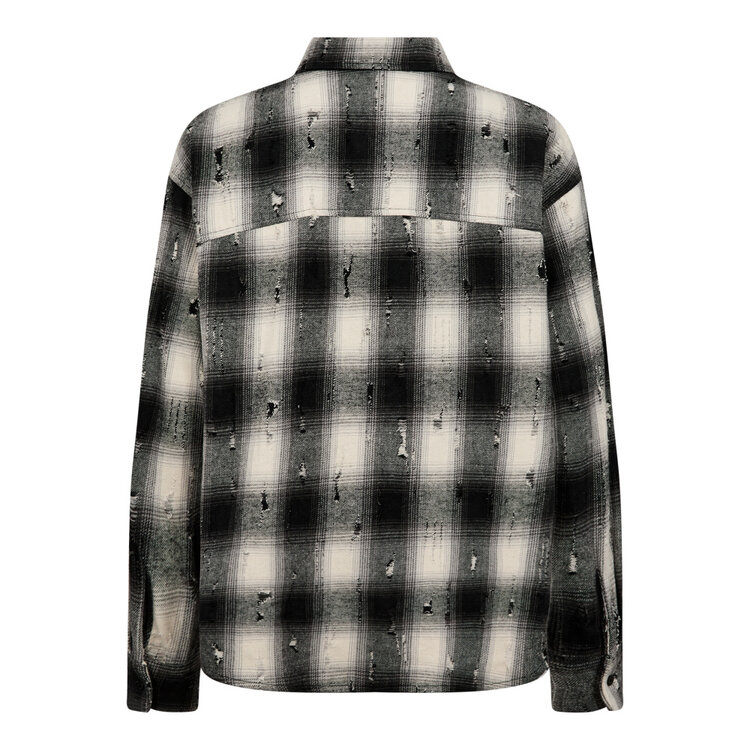 Co'Couture Moby Check Shirt - Black