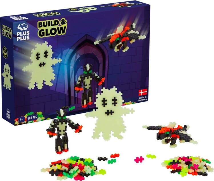 Plus - Plus Build And Glow 360 stuks