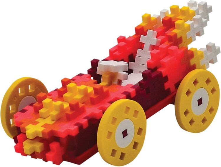 Plus - Plus Tube Auto 200 stuks - Vuur