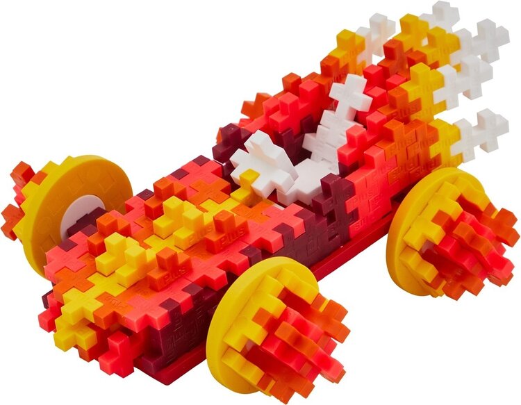 Plus - Plus Tube Auto 200 stuks - Vuur